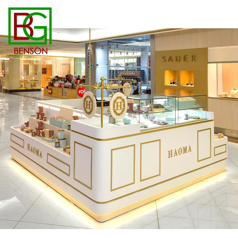 Professional Design Gift Showcase Display Present Mall Kiosk Ideas Modern Style Souvenir Kiosk Mall Ideas