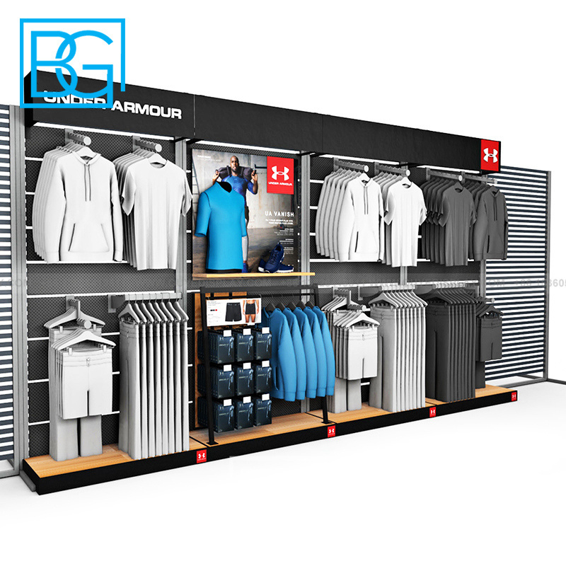 Benson Custom Made Modern Garment Shop Counter Fashion  Rack For Clothes Shops Clothing Store Counter