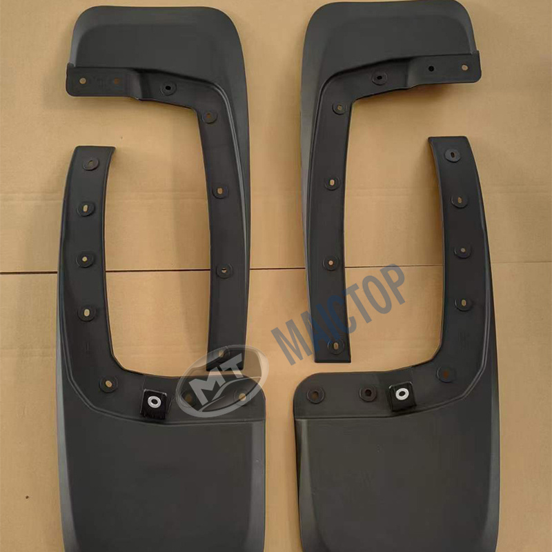 MAICTOP Car Body Parts Splash Guards Set Black Mudguard ABS Plastic Mud Flaps For Ranger T9 2022 2023