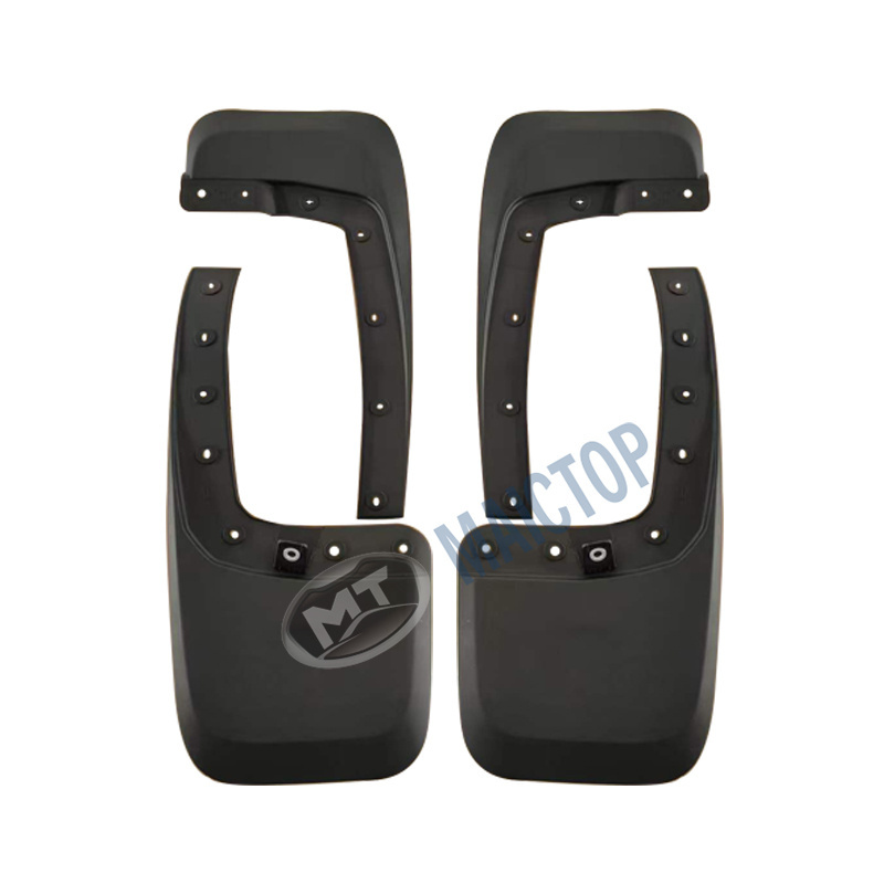 MAICTOP Car Body Parts Splash Guards Set Black Mudguard ABS Plastic Mud Flaps For Ranger T9 2022 2023