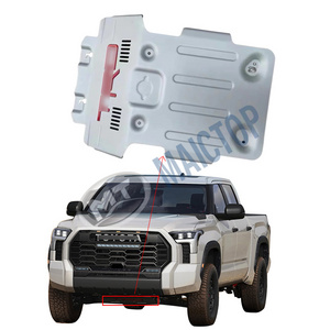 Maictop Car Accessories Front Engine Protector Guard Skid Plate For Tundra 2022 2023 Offroad Pickup Truck