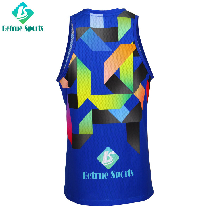 Waterproof Betrue Quick Dry Wear Running Wear Custom Running Singlet Breathable Bike Vest