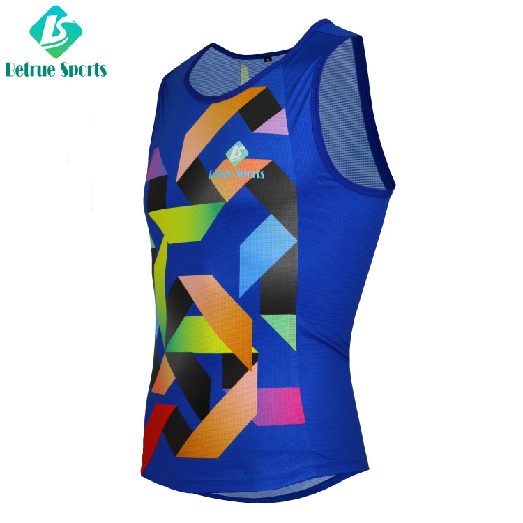 Waterproof Betrue Quick Dry Wear Running Wear Custom Running Singlet Breathable Bike Vest