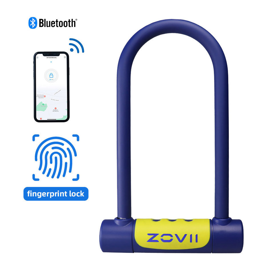 Electric Public Ebike Fingerprint Bluetooth Lock APP Control Smart Bicycle Rental System Bike Sharing Lock