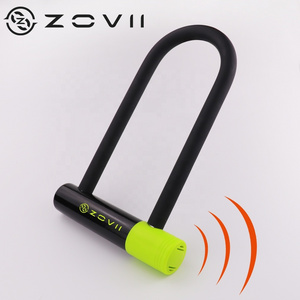 2022 Zovii New Products Popular E- Bike/Scooter/Motorcycle Lock Alloy Steel Alarm Electronic Motorcycle Lock E Bike Scooter Lock