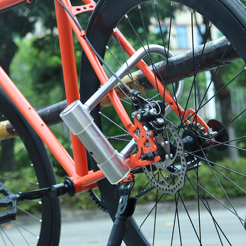 Flexible And Versatile Usage Bike U-Lock U Shape Lock Smart Mini Combination U Lock