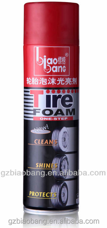 Top sale best tire cleaner and shine 620ml spray hot sale!