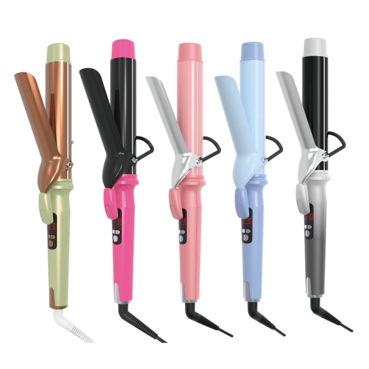 CE ROHS Hair Curly Iron 450F Degree Big Barrel Long Tourmaline Ceramic Electric Curling Iron Professional Hair Curler