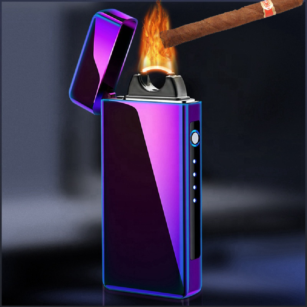 OEM Lighter Large Flam For Cigars Luxury Fashionable Touch Sensing Most Powerful Torch Electronic Cigarette Lighter