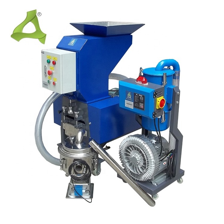 Customized Crusher Plastic Shredder Crushing Machine with Auto Crushed Recycling System