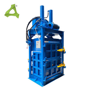 Hydraulic Scrap Iron Metal Tire Baler/vertical Tyre Baler Packaging Machines Hydraulic Press Machine Baler For Package Plastic