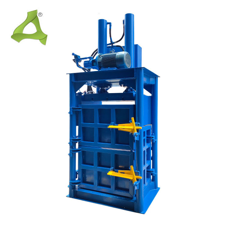 Hydraulic Scrap Iron Metal Tire Baler/vertical Tyre Baler Packaging Machines Hydraulic Press Machine Baler For Package Plastic