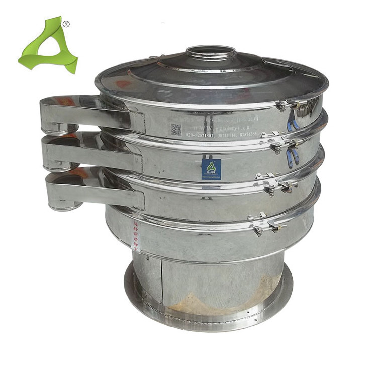 Industrial Circular Rotary Cassava Starch Vibrating Sieve Sifter Powder Screening Machine Vibration Shaker