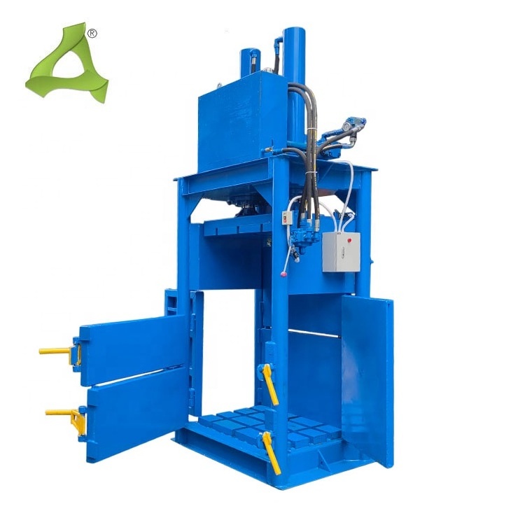 30-200 Ton Vertical Hydraulic Baler Waste Carton Paper Cardboard Plastic Baling Press Machine