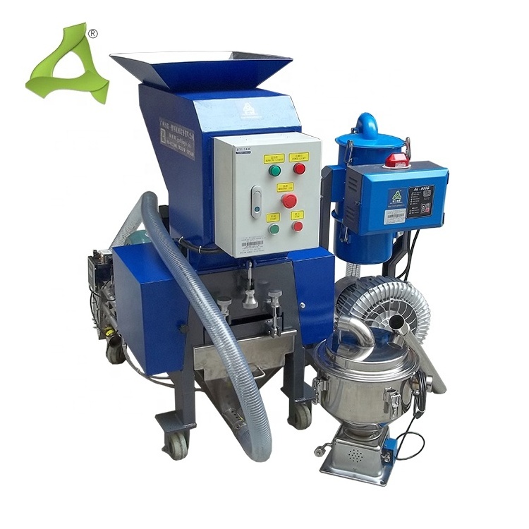 Customized Crusher Plastic Shredder Crushing Machine with Auto Crushed Recycling System