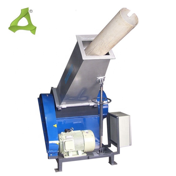 Large Diameter Pp Pe Hdpe Pipe Lump Plastic Crusher Machine Plastic Recycling Shredder