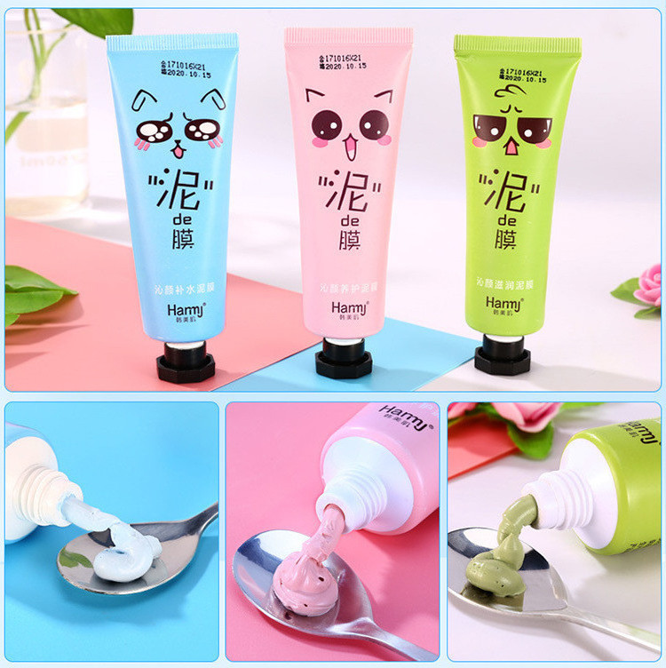 New Products Skin Care 3 Color Deep Cleansing Clay Mud Mask