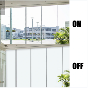 Electronic switchable smart film self adhesive smart glass film PDLC smart film manufacture