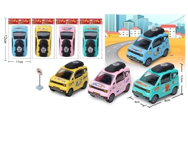 promotional cute design mini pull back bus pull back car toy plastic pull back children toys car