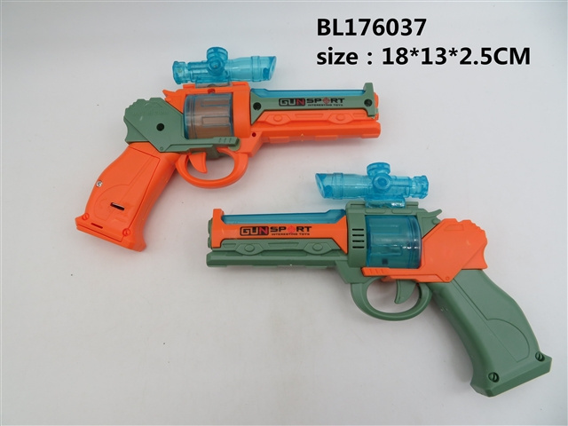 cool shooter toys for kids plastic kid-safe revolver toy pistol electric plastic toy gun with sound and light