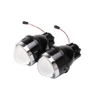 RR Car Fog Light Projector 3 Inch Bi-Xenon Fog Lamp HID Projector Lens With H11 D2H  HID Xenon Bulb