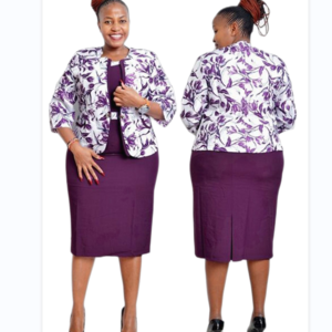 Wholesale african woman clothing two pieces casual african church suits plus size women's dresses