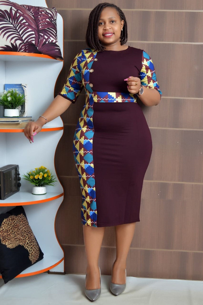 Plus size kitenge outfits best sale