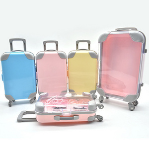 Cute Mini Luggage Case Eyelash Shampoo Foam Package 3D Mink Eyelashes Suitcase