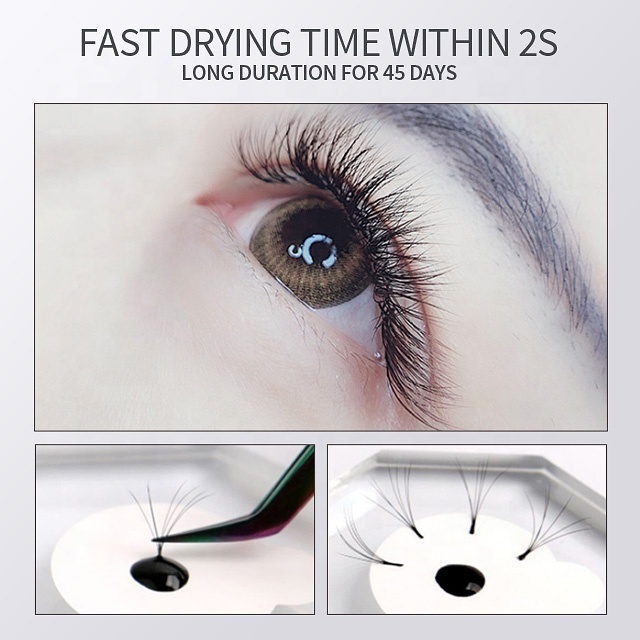 Blueyes Latex Free Extention Korean Eye Lash Glue Eyelash Extension Eyelash Extension Glue Private Label Eyelash Glue