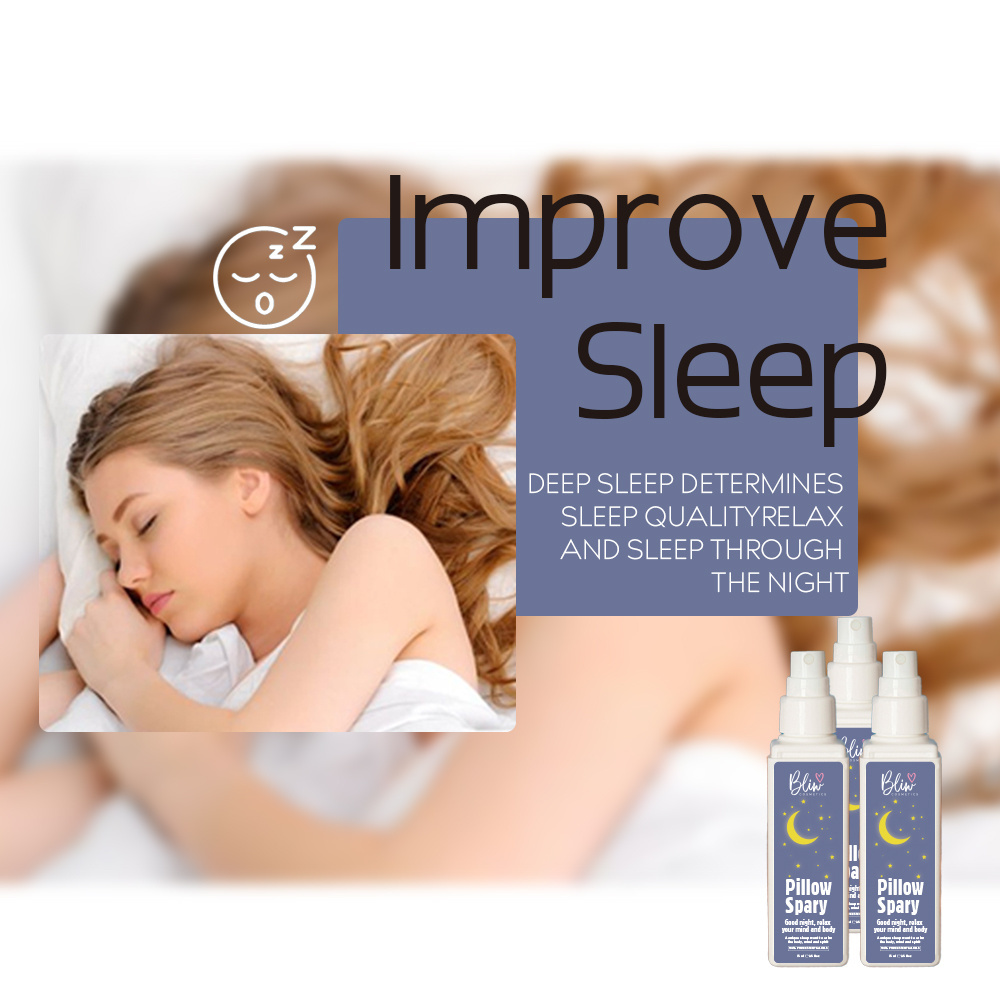 BLIW Private Label Aromatherapy Natural Good Fragrance Sleep Well Mist Sleep Pillow Spray For Soothing Relaxing Rest