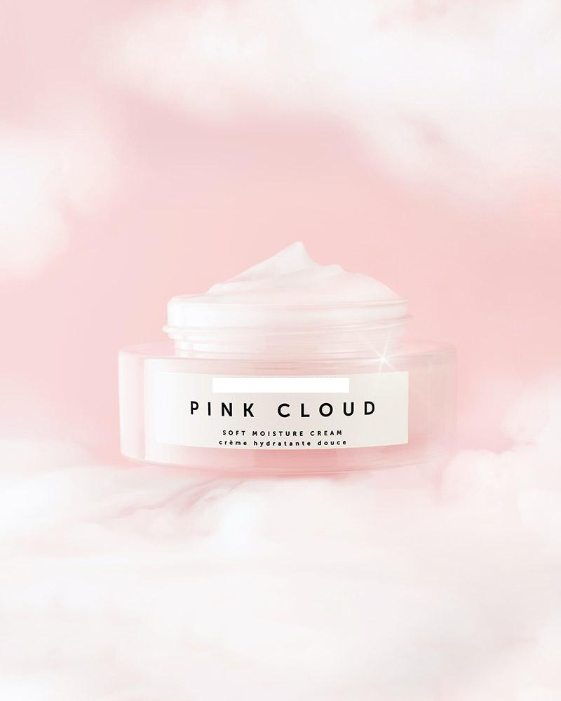 BLIW High Quality OEM Organic Vegan  Moisturizing Anti Wrinkle Pink Cloud Soft Face Cream For Women