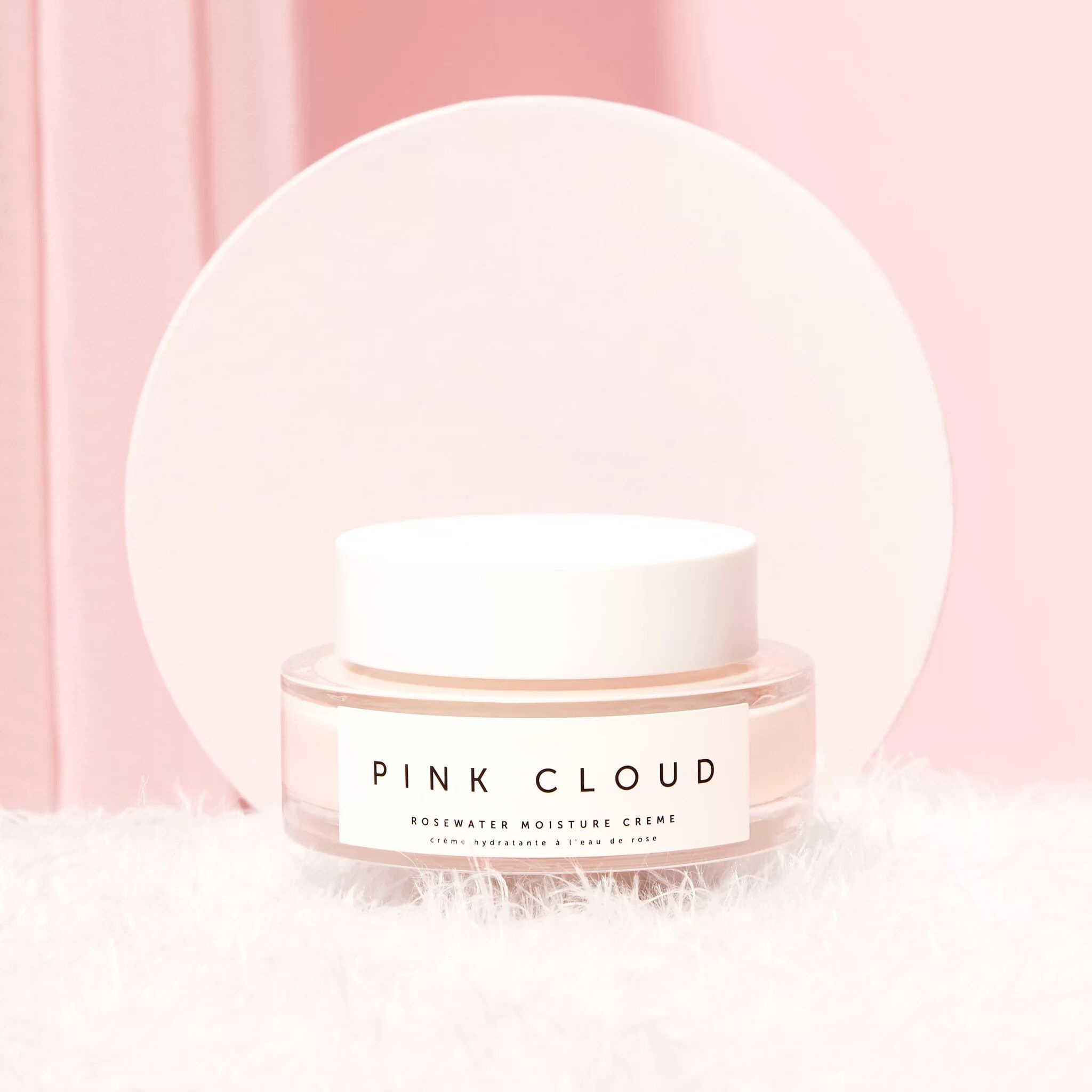 BLIW High Quality OEM Organic Vegan  Moisturizing Anti Wrinkle Pink Cloud Soft Face Cream For Women