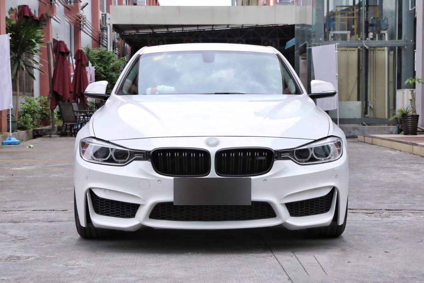 Body kits For BMW 3 Series F30 F35 facelift M3 Tips Side Skirt Fenders Grille Front car bumpers Rear car bumpers front lip