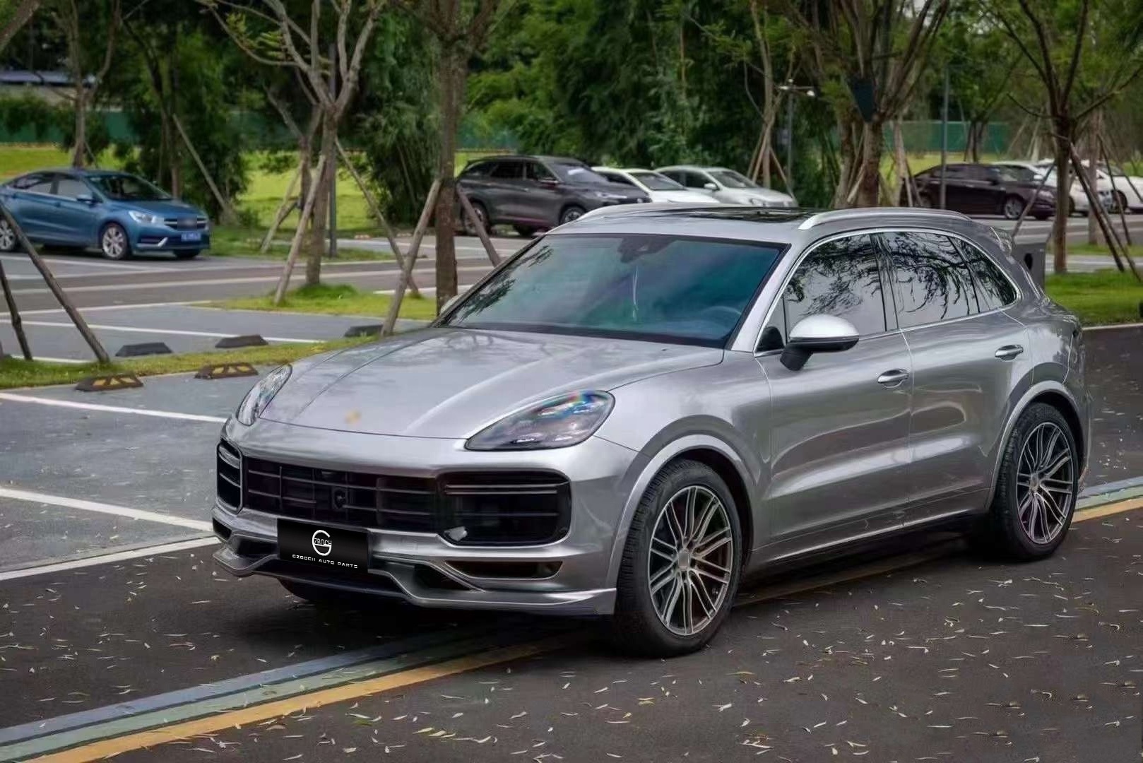 9YA bodykit For Porsche Cayenne 9Y0 upgrade Turbo bodykit side skirt Arches rear Diffuser porsche cayenne  accessories