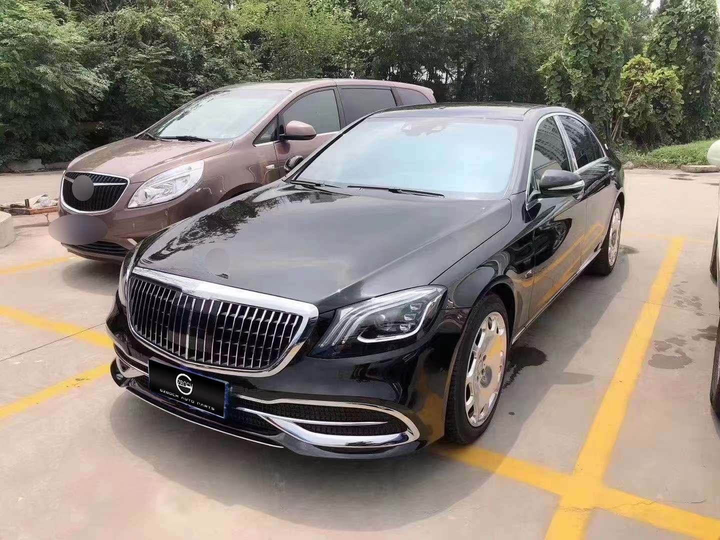 OLD UPGRADE NEW Bodykit For 2007+ mercedes Benz W221 S class S430 S600 S550 S300 S650 upgrade 2020+ W222 Maybach Car Bumper