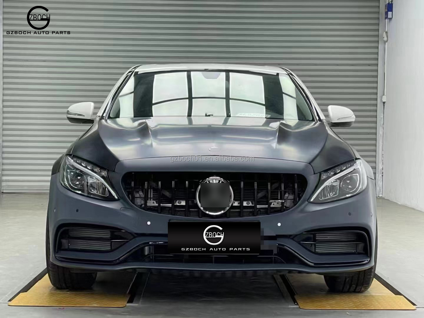 Bodykit For Benz W205 C205 C63s Amg Front Car Bumper Rear Car Bumper Auto Car Grill Auto Grille Exhaust pipe