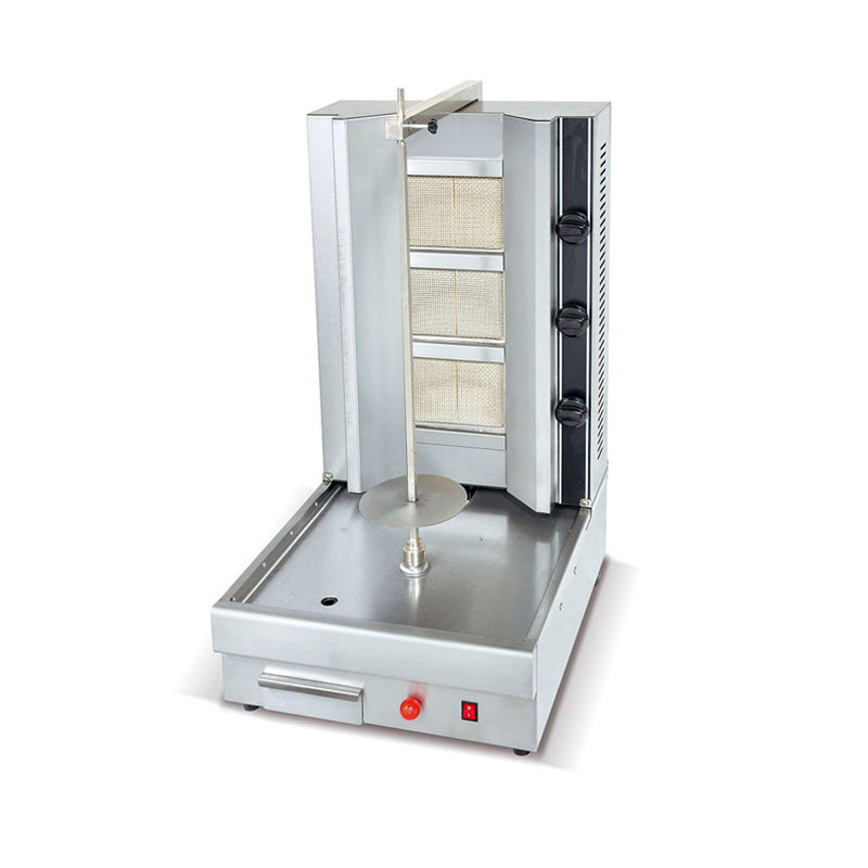 High Quality 4 Burner Doner Kebab Machine Commercial Gas Shawarma Machine For Sale