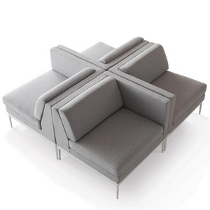 Modern Attractive Low Price funiture sofa with New Design steel legs 2 seater sofa with tablet