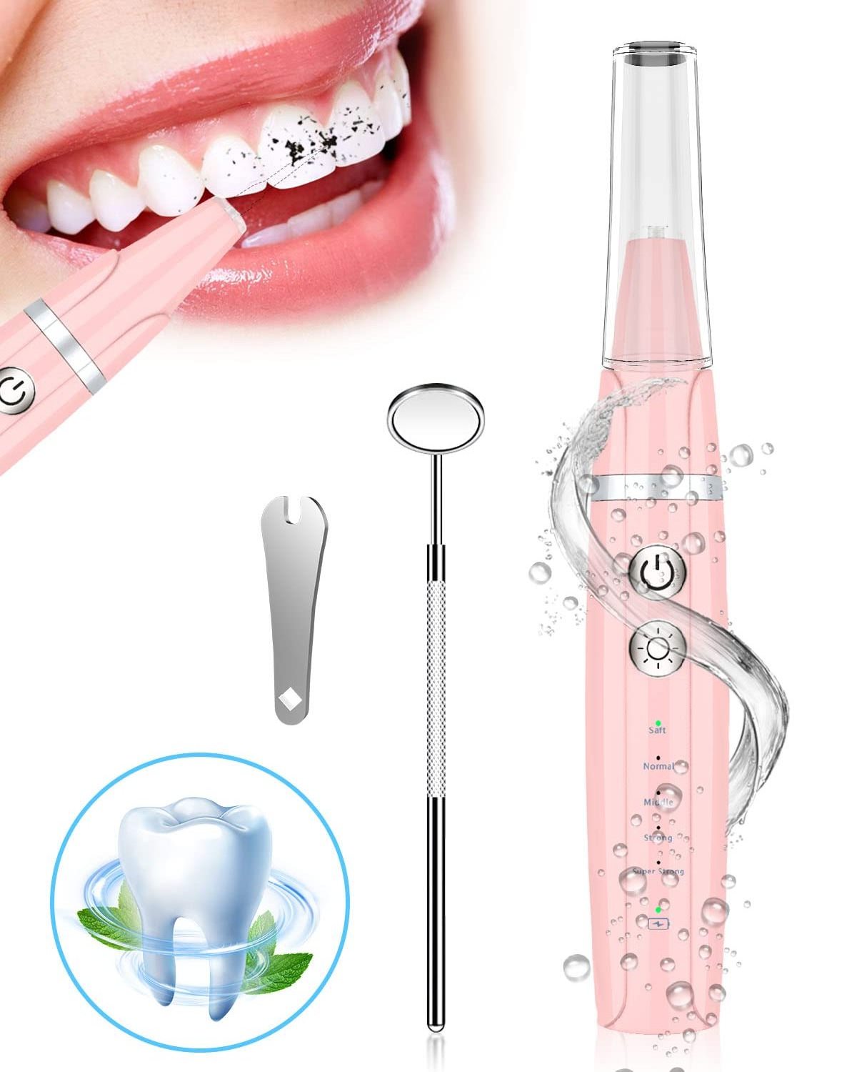 5 Modes Electric Sonic Teeth Scaler Home Use Ultrasonic Teeth Whitening Teeth Cleaning Tool