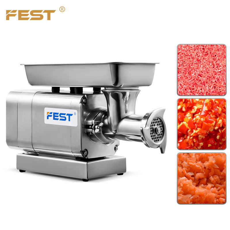 110V/220V Commercial Meat Mincer Heavy Duty Sausage Making Machine Frozen Meat Grinder Machine