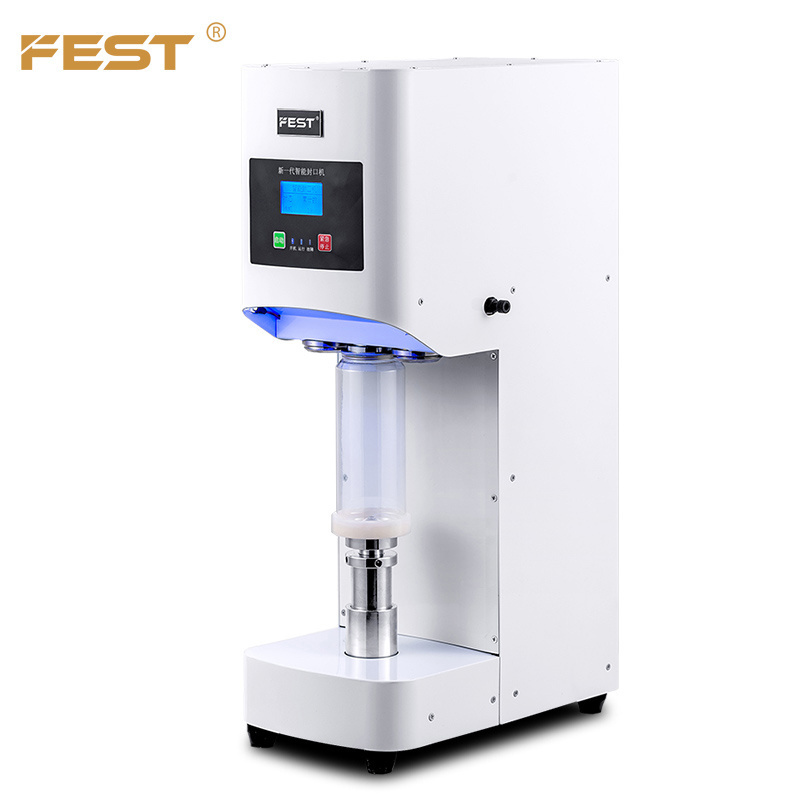 FEST Popular Canner Machine Bubble Tea Coffee Tin Cans Commercial Canning Equipment Soda Tin Can Seamer Machine