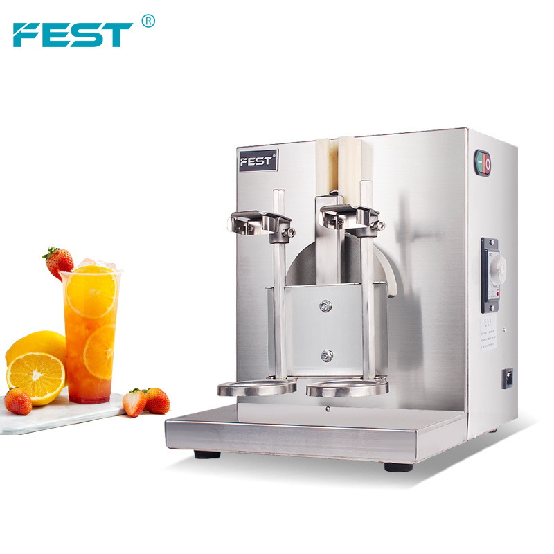 FEST double cup frame bubble tea machine boba tea equipment bubble tea shaker machine for sale