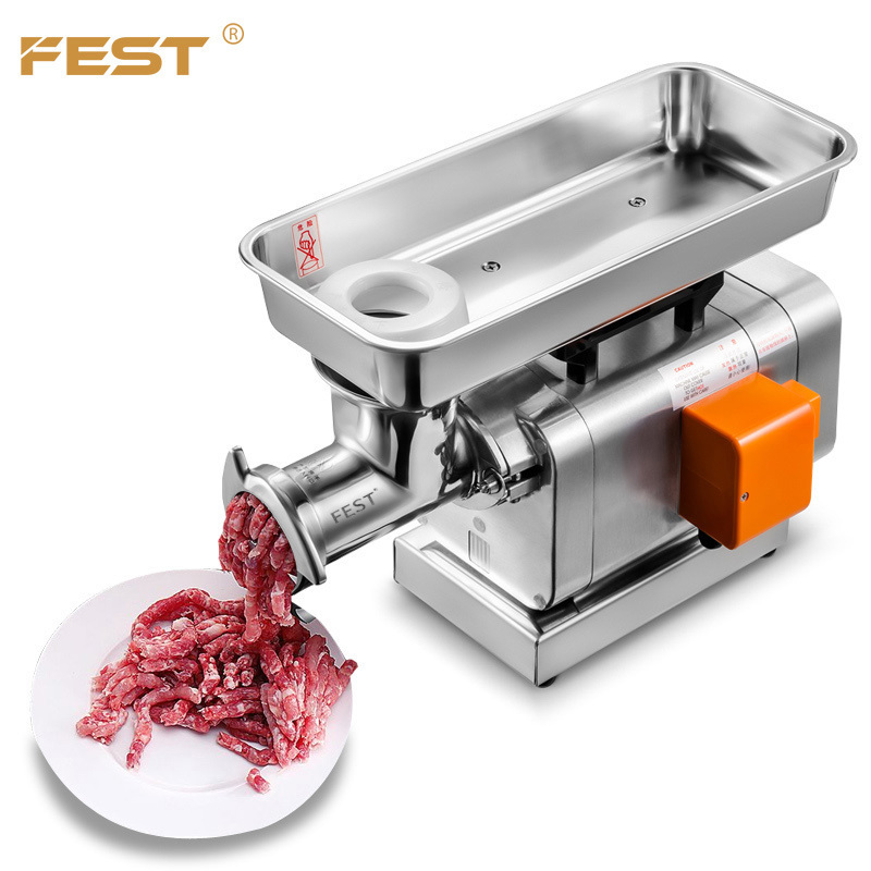 Commercial frozen meat grinder Electric Meat Grinder 3 Speeds Stainless Steel Electric Chopper Automatic Mincing Machine