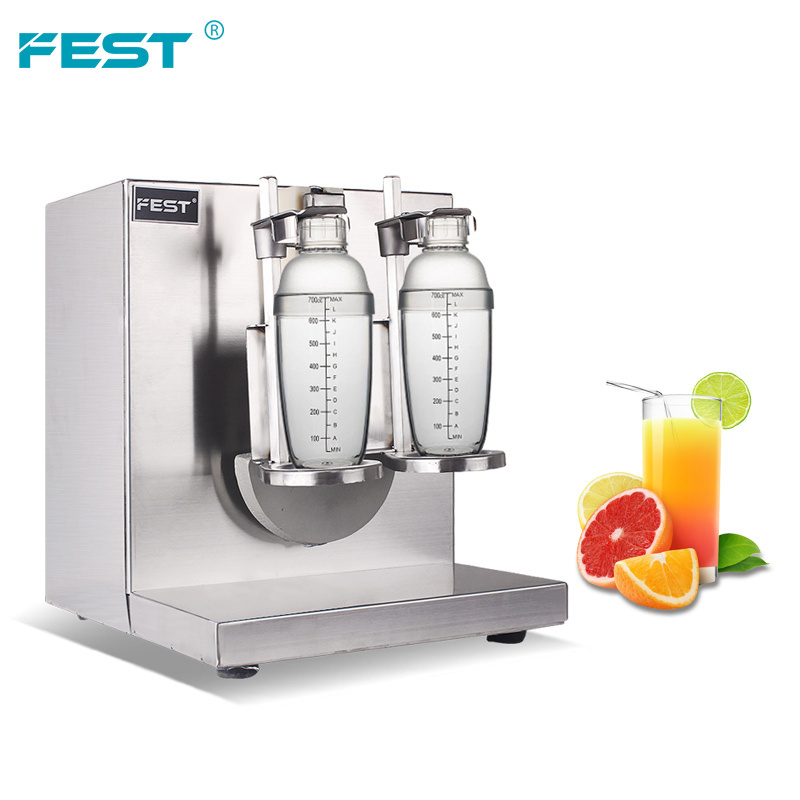 FEST double cup frame bubble tea machine boba tea equipment bubble tea shaker machine for sale