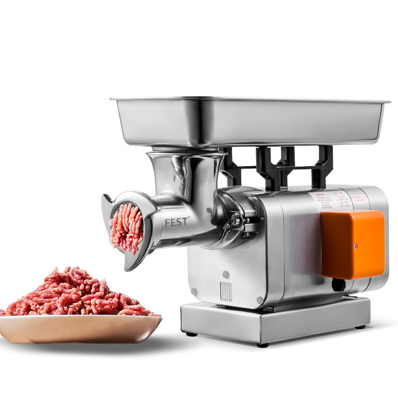 110V/220V Frozen Meat Mincer Waterproof IPX3 commercial industrial metal kitchen electric universal vegetable meat grinder