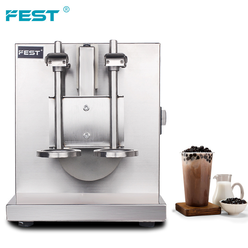 FEST double cup frame bubble tea machine boba tea equipment bubble tea shaker machine for sale