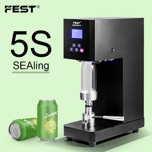 Manual Packing Sealing Machine Small Aluminum Beer Cans Machine 500/650ml Tin Seamer Electric Semi Automatic Can Sealer