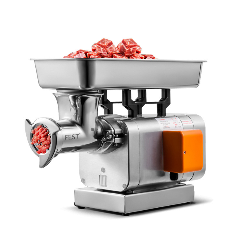 110V/220V Frozen Meat Mincer Waterproof IPX3 commercial industrial metal kitchen electric universal vegetable meat grinder