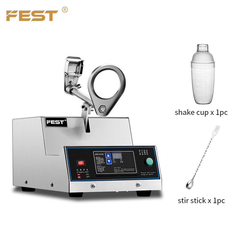 FEST single bottle shaking machine bubble tea  milk shaker bubble tea shaker machine for sale