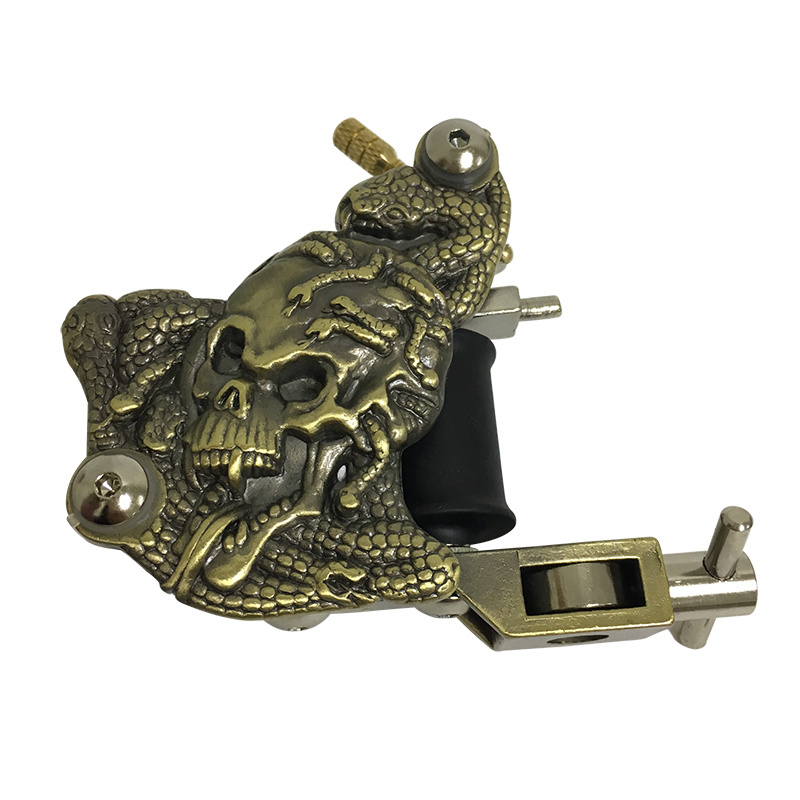 Bolin Bronze Skull Newest Design Rotary Tattoo Machine